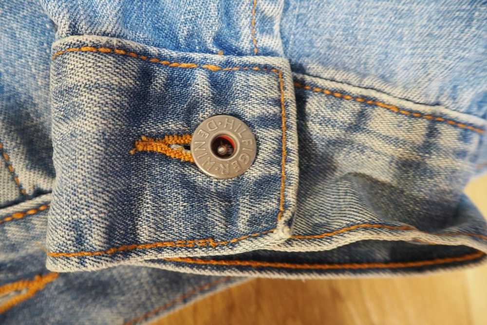 Tommy Hilfiger × Vintage Small Logo Jeans Jacket - image 4