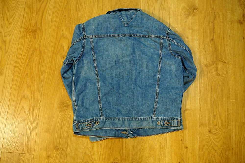 Tommy Hilfiger × Vintage Small Logo Jeans Jacket - image 5