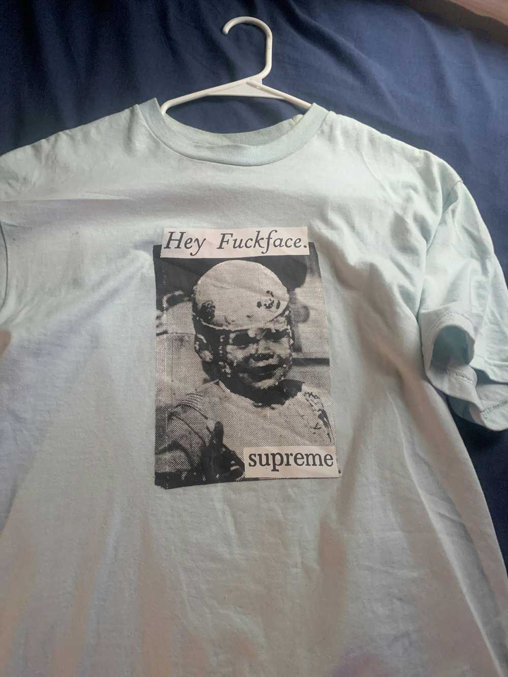 Supreme Fuck face supreme tee - image 3