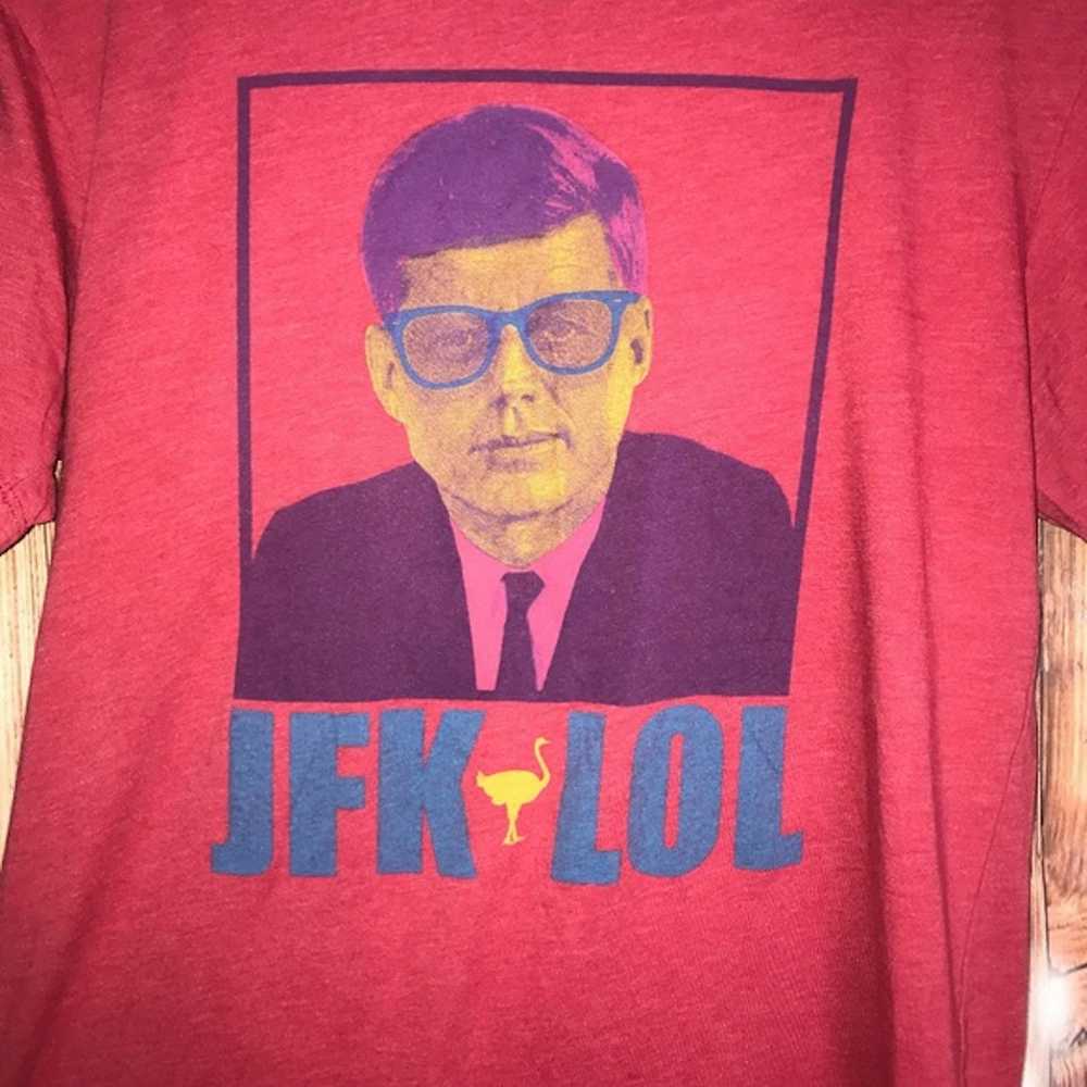 Other Chive | JFK LOL Red Graphic T Shirt - image 2