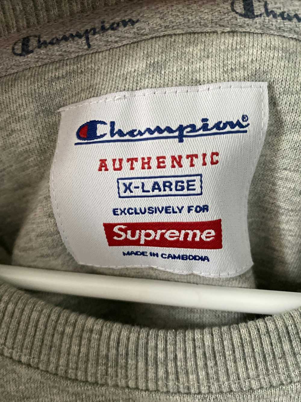 Supreme Supreme Champion Chrome Crewneck Heather … - image 3