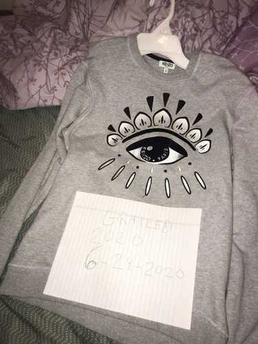 Kenzo eye sweatshirt online grey