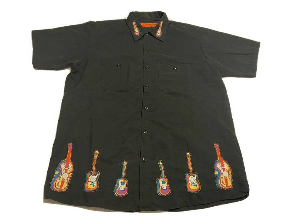 Other Red Kap Work Mechanic Shirt Embroidered Gui… - image 1