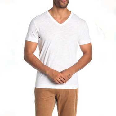 Theory Theory Strato-Gaskell V-Neck White T-Shirt