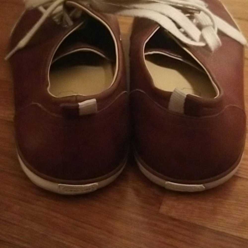 Coach coach leather low tops - image 2