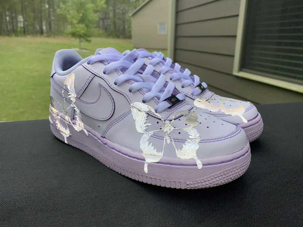 Nike Custom Air Force 1 “3M butterflies” - Gem