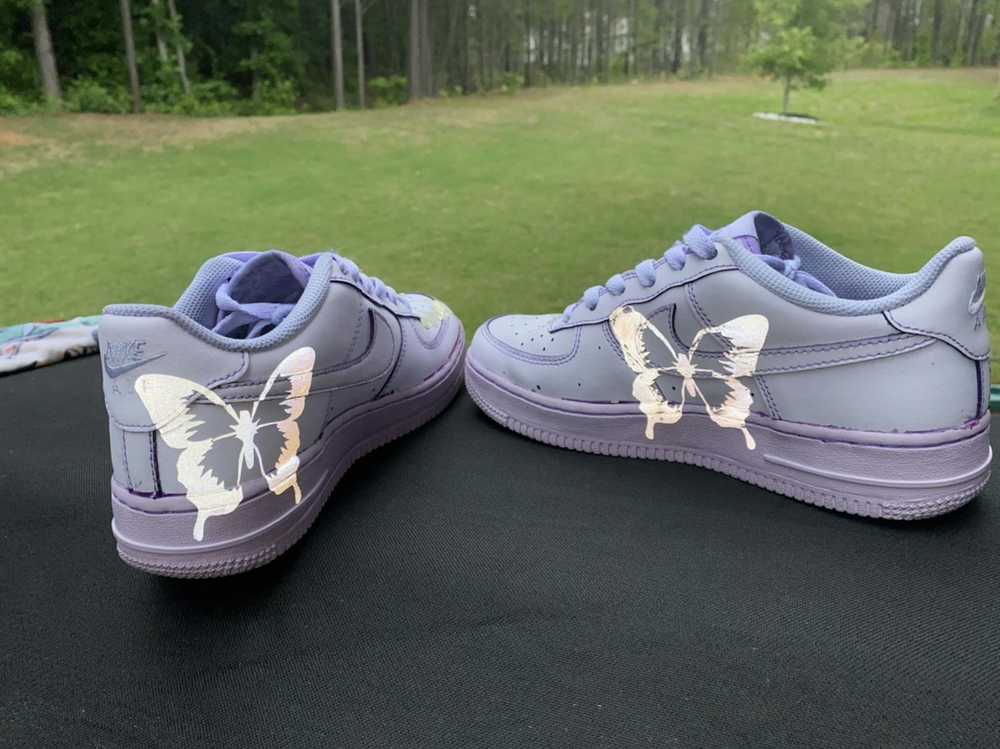 Nike Custom Air Force 1 “3M butterflies” - Gem