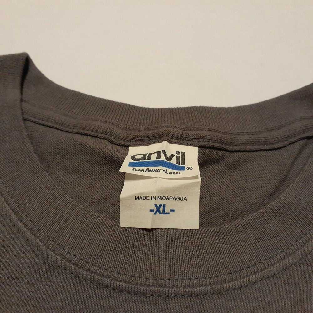 Anvil KISS Love Gun T-Shirt Size XL Mens Gray Gen… - image 4
