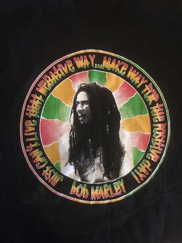 Fruit Of The Loom Vintage 90's Bob Marley Tshirt - image 1