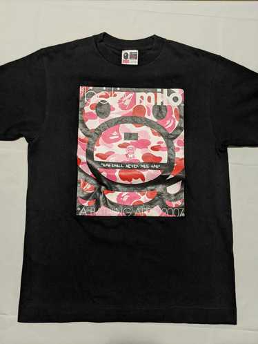 Bape OG Red Multi Camo Box Tee