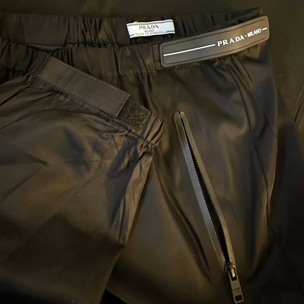 Prada Nylon Gabardine Track Pants - image 2