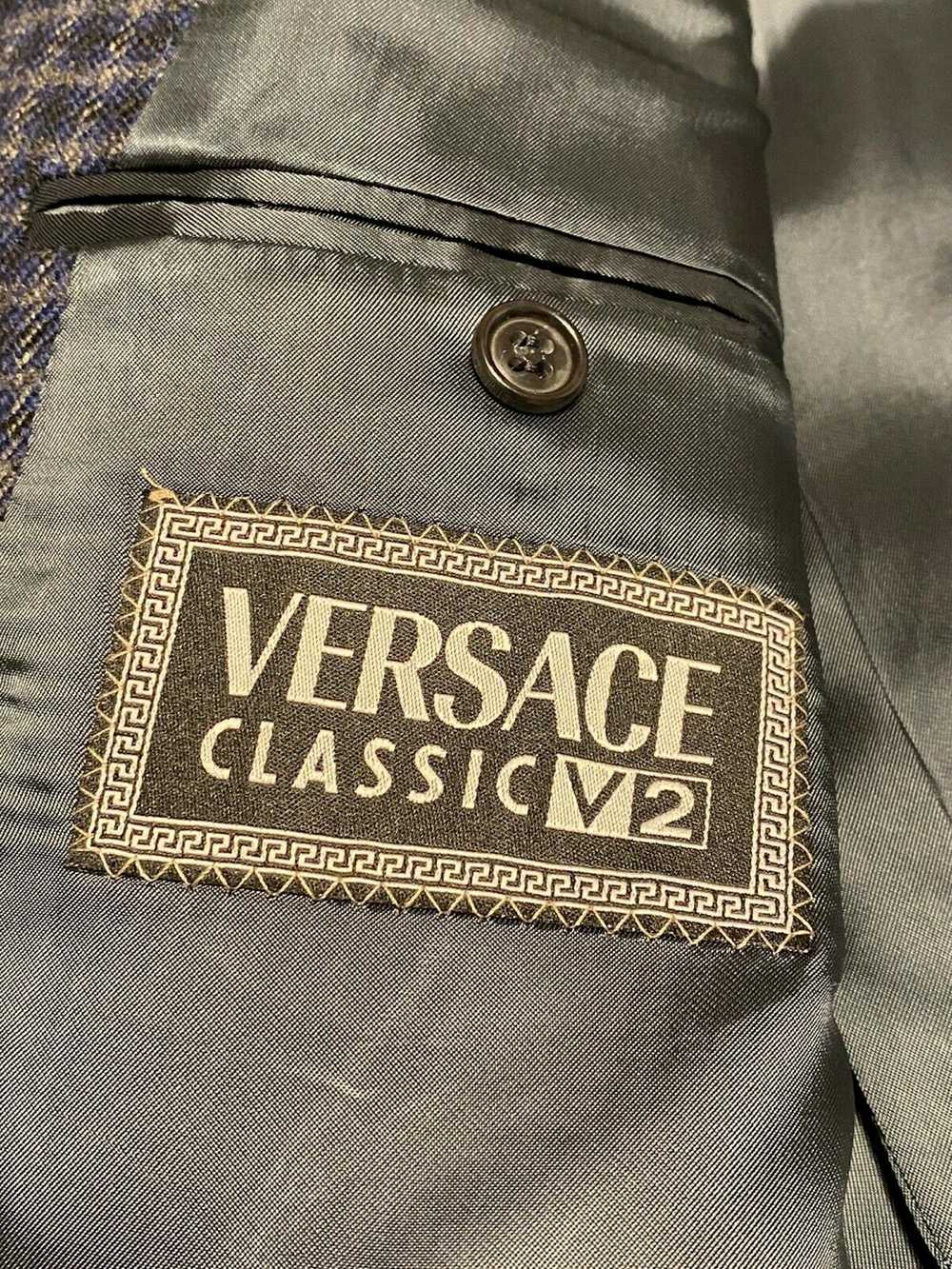 Versace Versace Classic V2 Mens Blazer Jacket Pla… - image 6