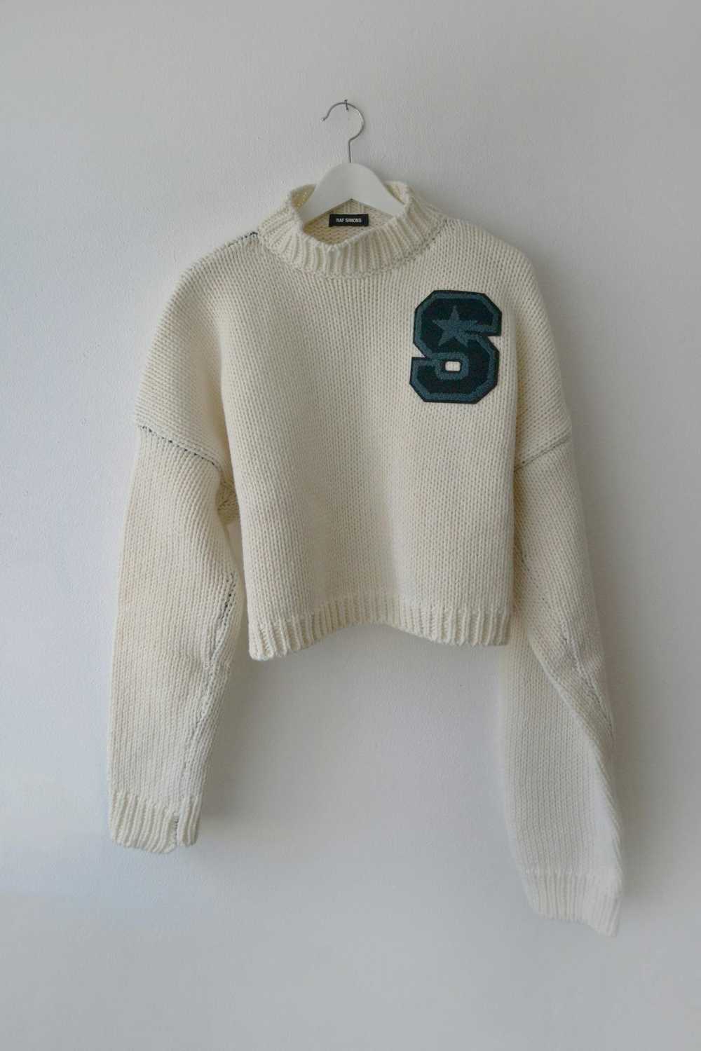 Raf Simons $815 fw2017 Star handknitted sweater - image 1