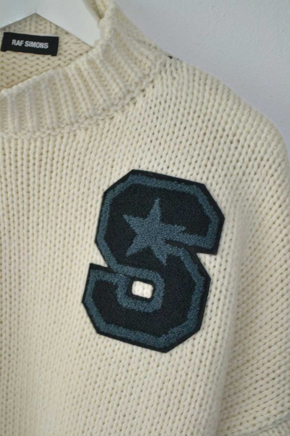 Raf Simons $815 fw2017 Star handknitted sweater - image 2