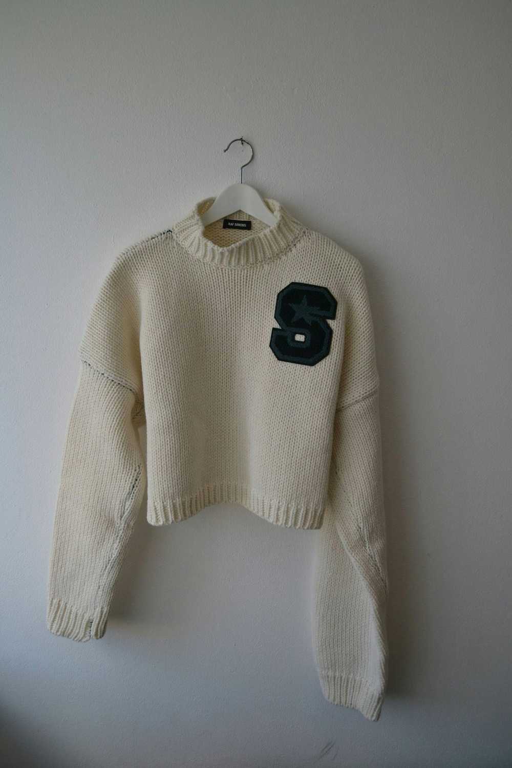 Raf Simons $815 fw2017 Star handknitted sweater - image 5