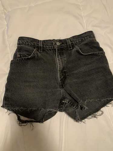 Levi's Vintage Clothing Black Denim LEVIS shorts