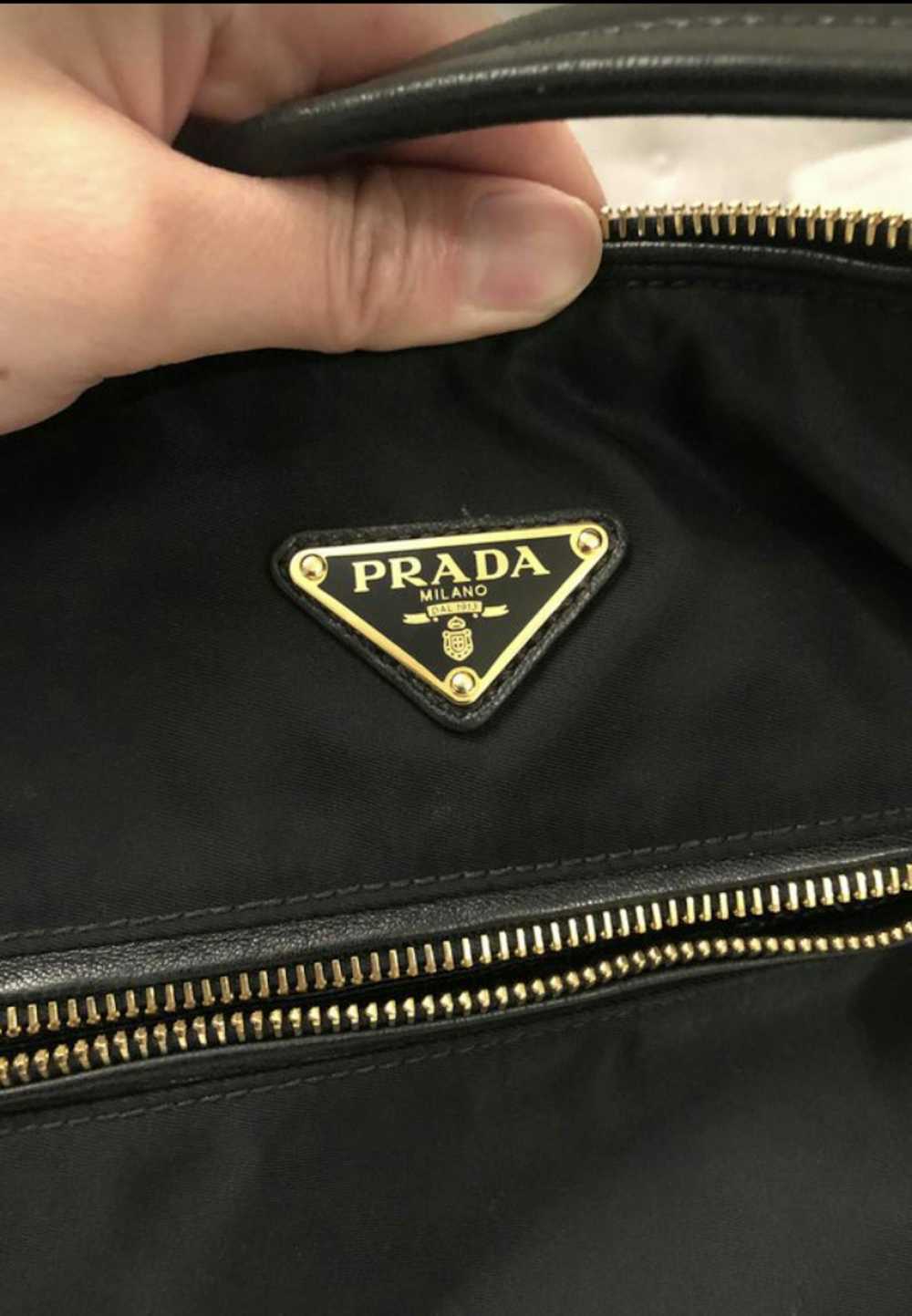 Prada Authentic Prada Nylon Shoulder Bag - image 4