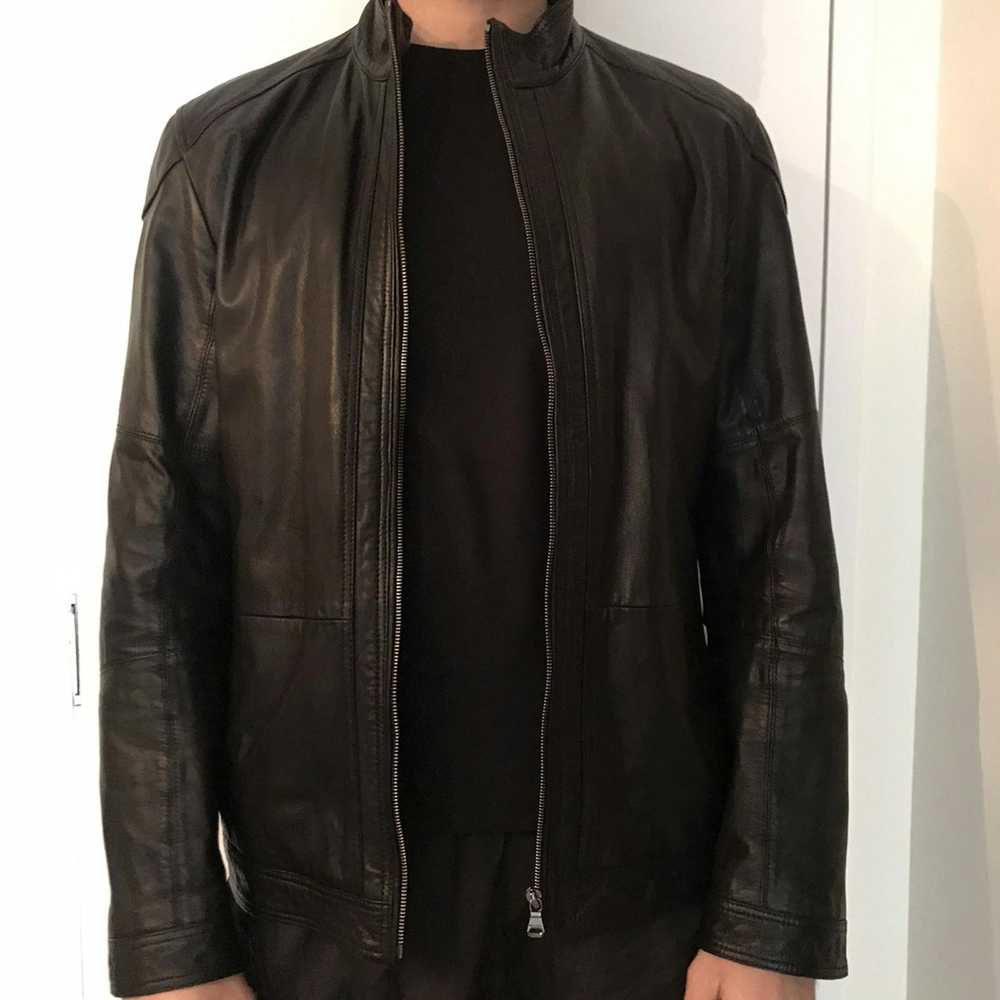 Hugo Boss Hugo Boss Leather Jacket - image 2