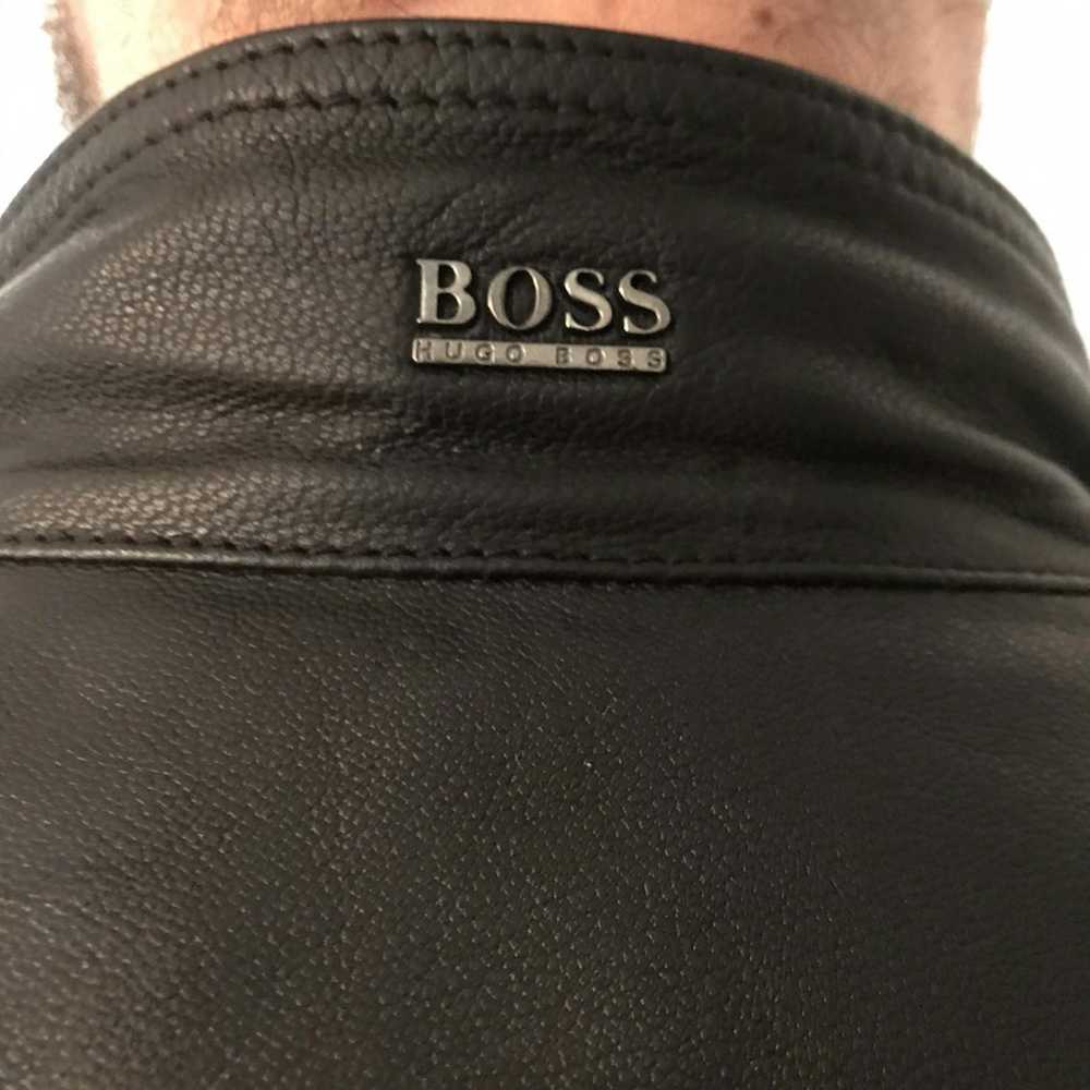 Hugo Boss Hugo Boss Leather Jacket - image 4