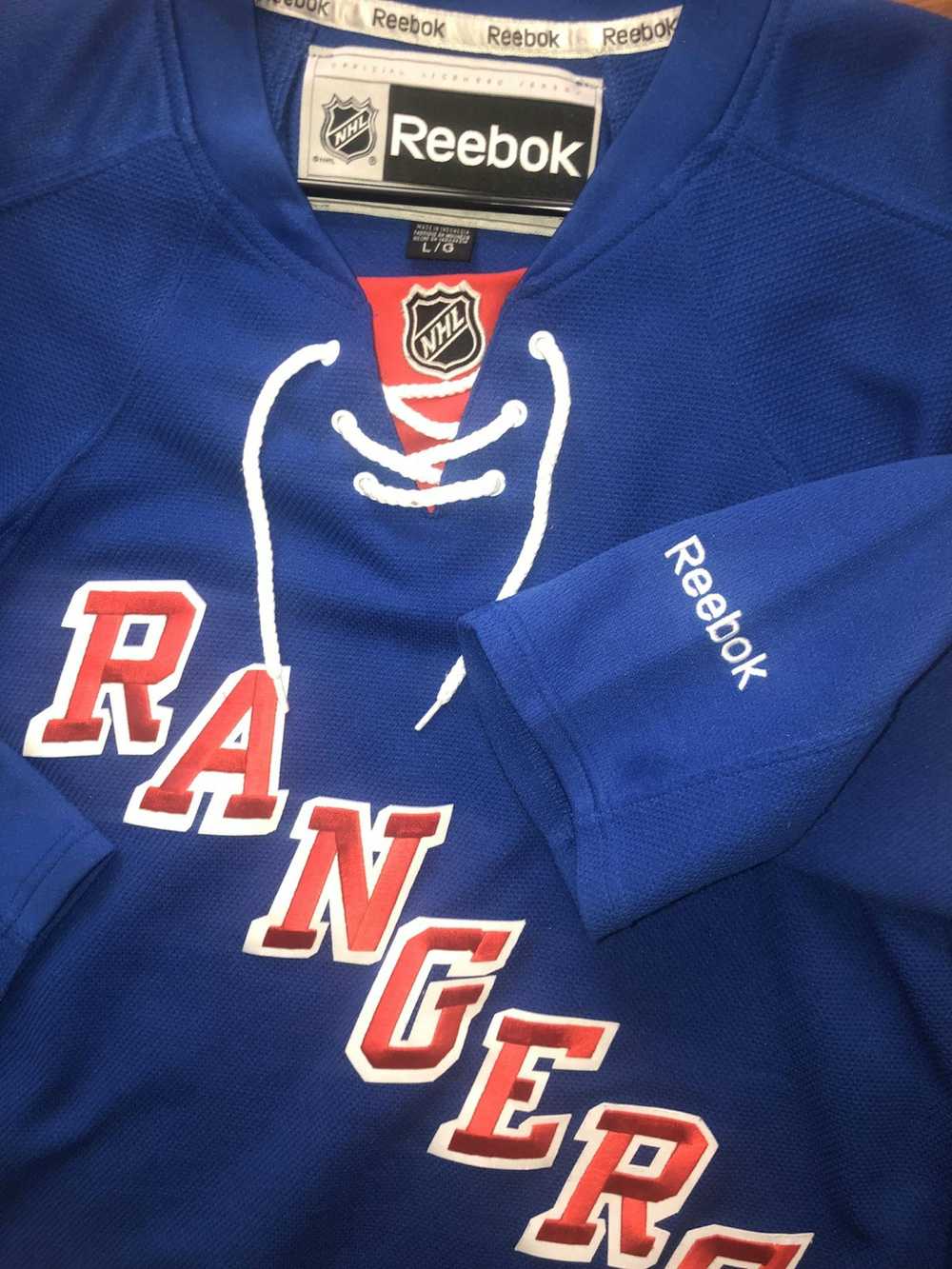 NHL × Reebok New York Rangers Breakaway Home Jers… - image 4
