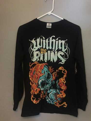 Band Tees Long Sleeve Within the Ruins Tee