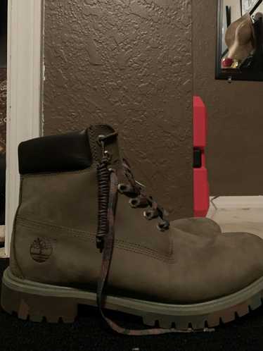 Timberland Olive/Army Camo Timberland Boots