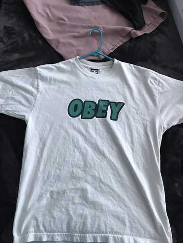 Obey Obey logo t shirt