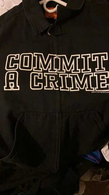 Fuck The Population FTP COMMIT A CRIME JACKET