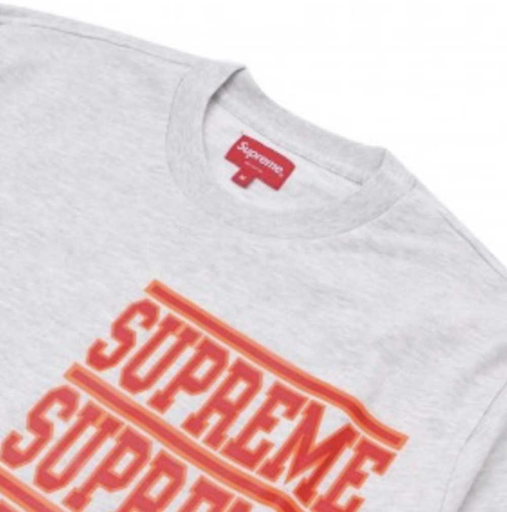 Supreme Supreme Stacked L/S Top Ash Grey (SS18) - image 3