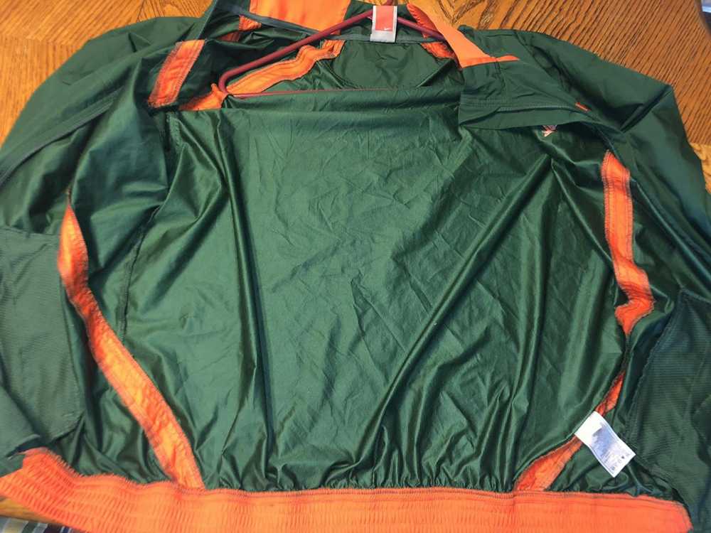 Nike Vintage Nike University of Miami Windbreaker - image 8