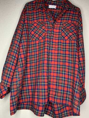 Solid and Striped **Like New** Plaid Button Down w