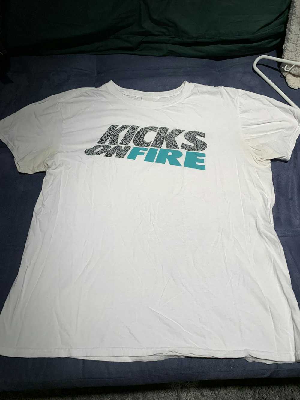 Kicks On Fire Elephant Print Kicks on Fire Tee - image 1