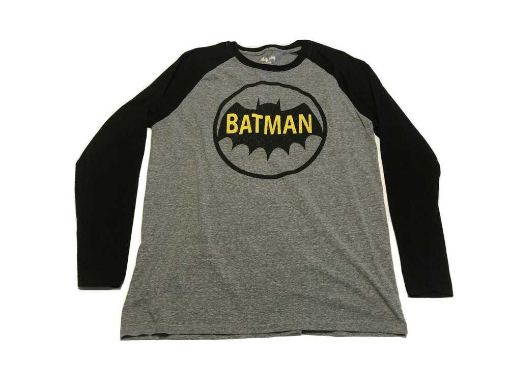 Batman Batman DC Comics Long Sleeve T-Shirt Gray … - image 1