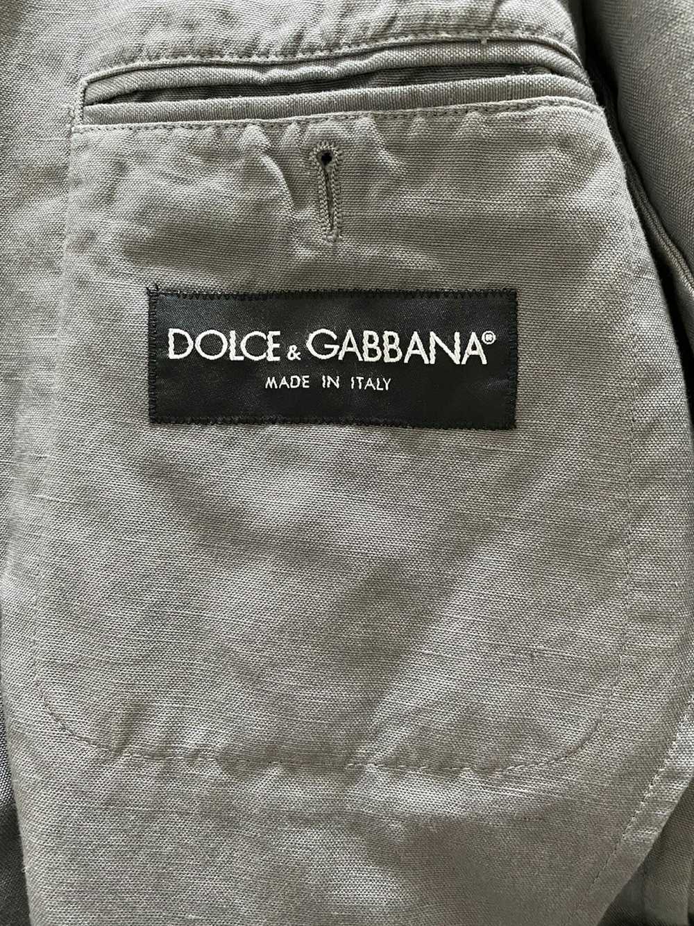 Dolce & Gabbana Dolce & Gabbana grey cotton and l… - image 3