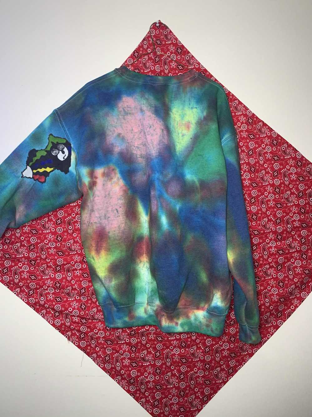 Vintage Tie Dye Sweater - image 2