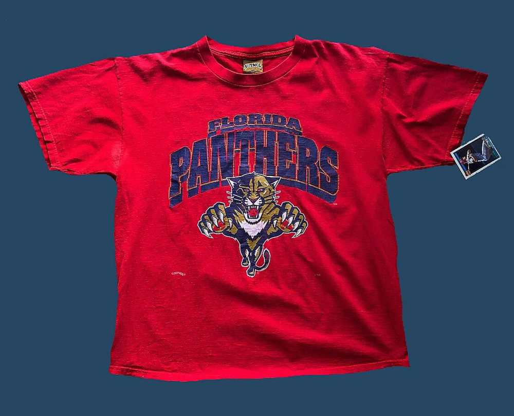 Nutmeg × Vintage Vintage 90s’ Florida Panthers Ho… - image 1