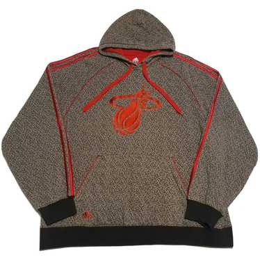 Adidas Miami Heat Hoodie by Adidas NBA XL Black R… - image 1