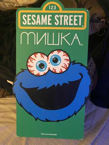 Mishka Mishka x Sesame Street Marketing piece