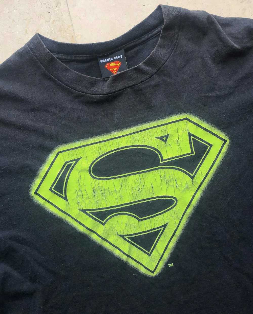 Dc Comics × Vintage Vintage 00s’ Superman Shirt - image 2
