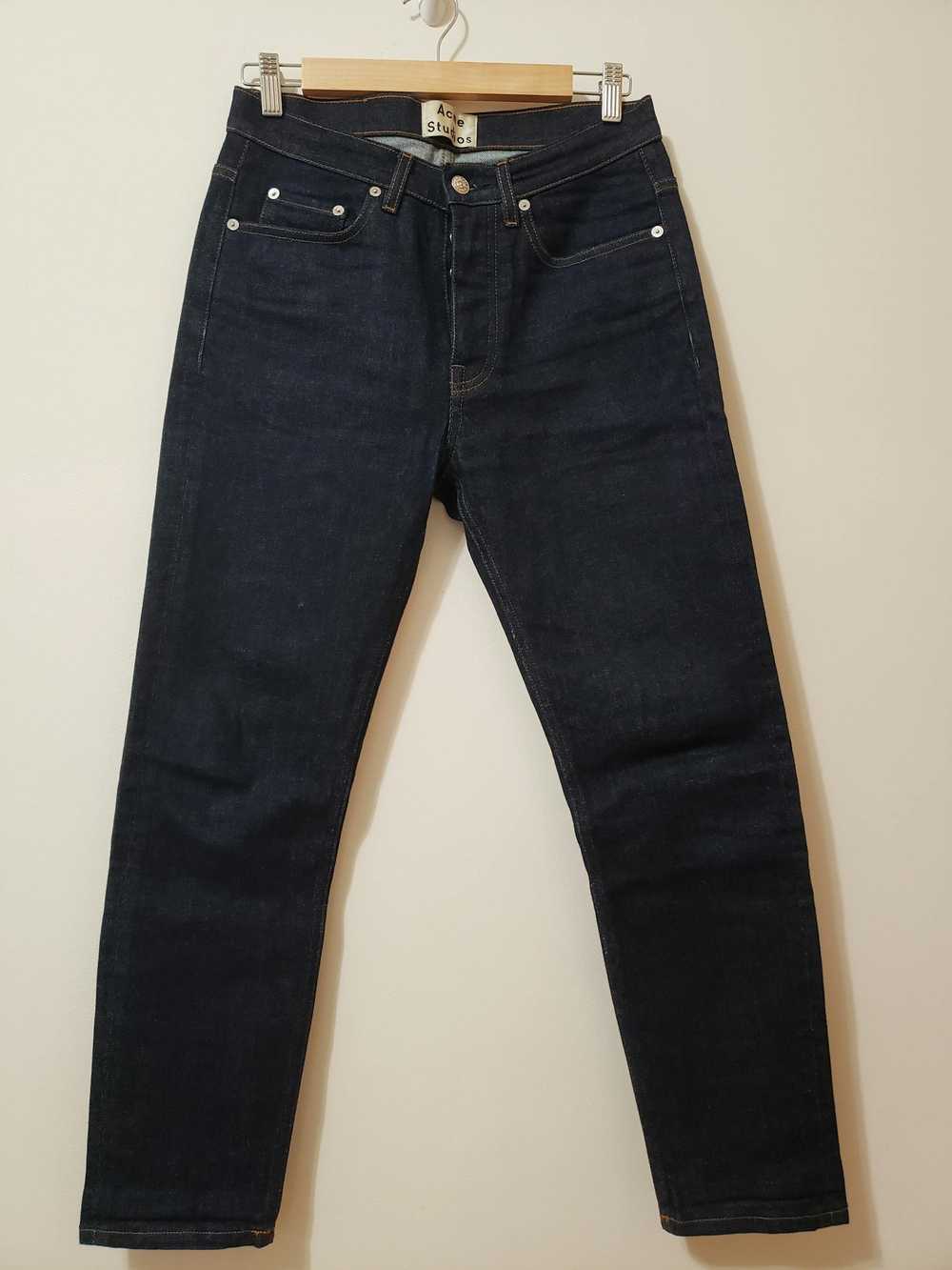 Acne Studios Acne Studios Town Straight Raw Denim - image 1