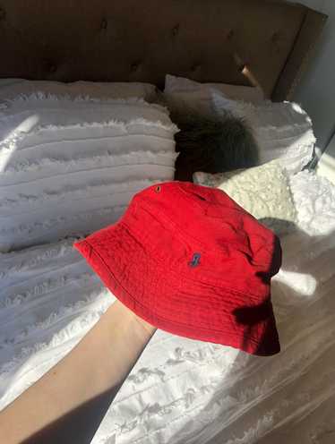 Polo Ralph Lauren Vintage Polo Bucket Hat Red