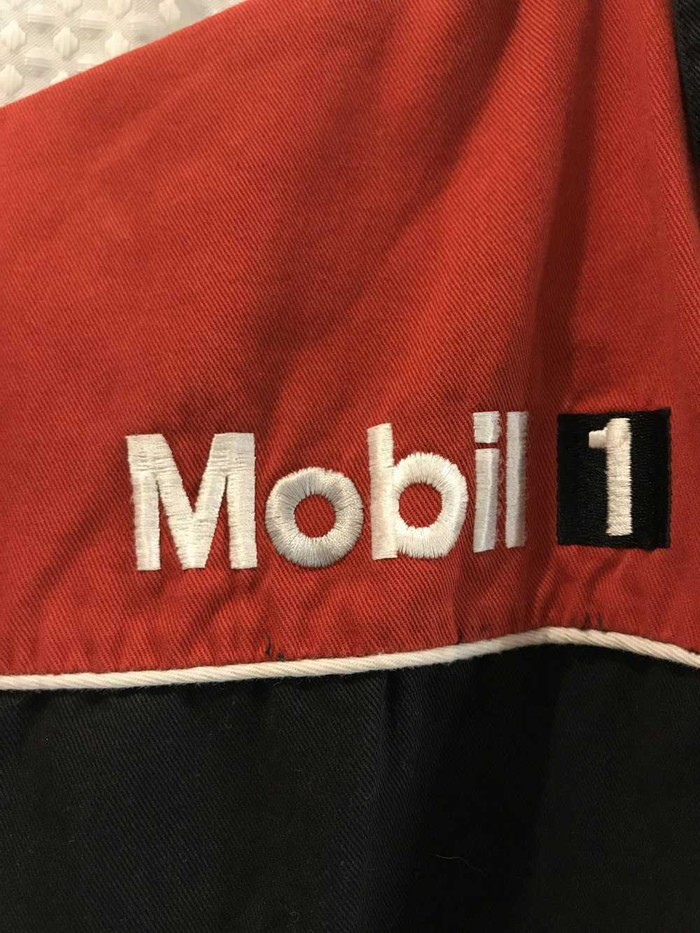 Audi × Vintage Mobil 1 Audi Racing Button Up Shirt - image 3