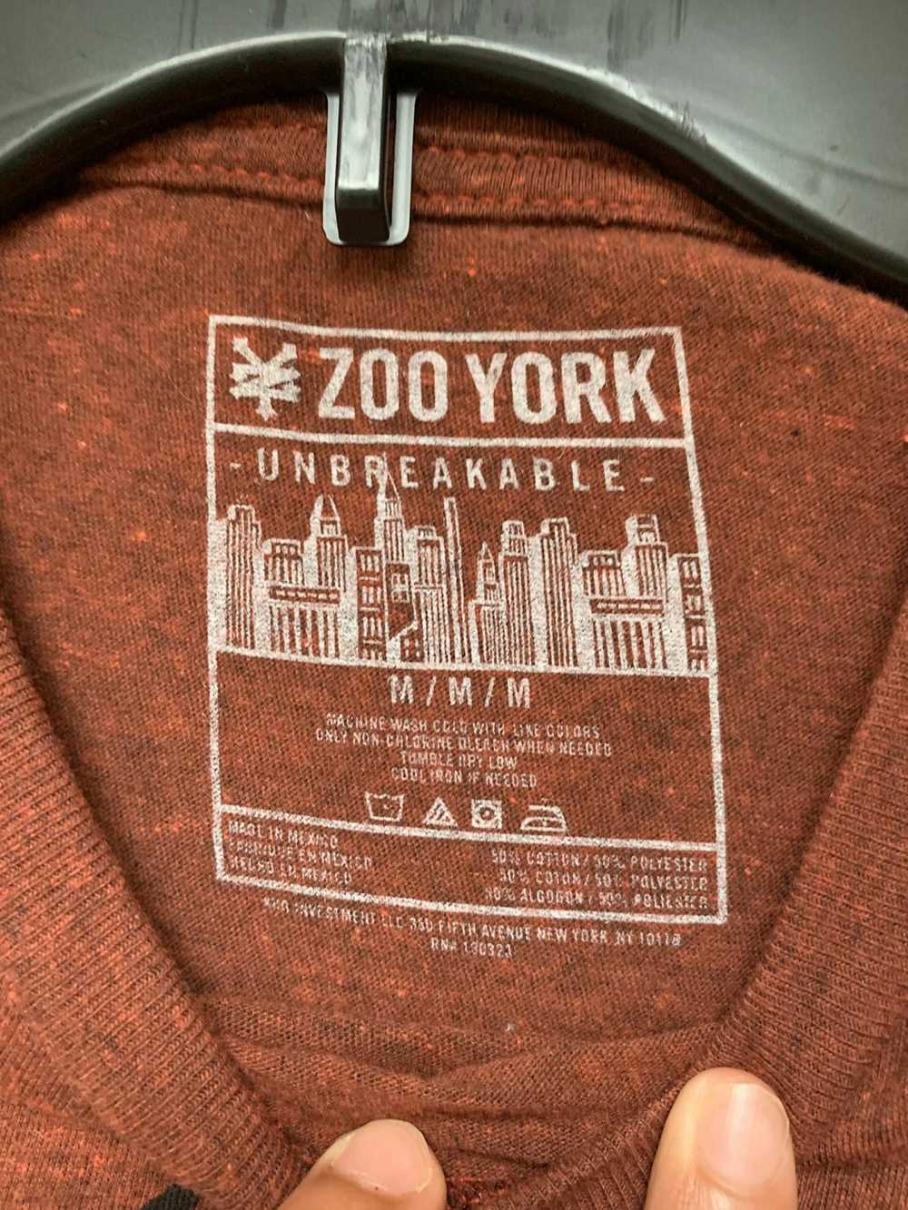 Zoo York Zoo York Maroon Graphic Shirt - image 3