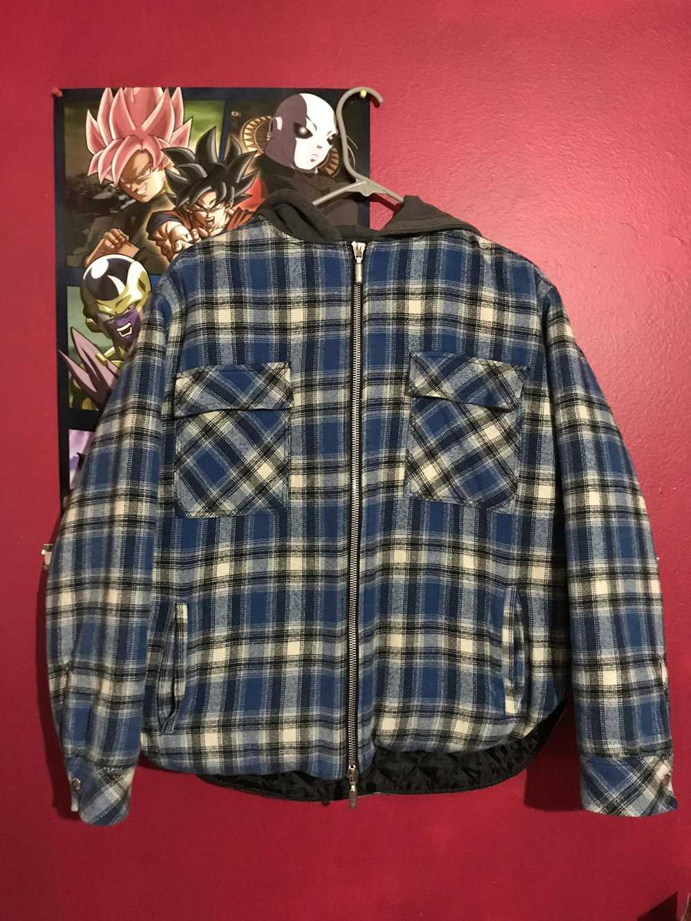 Rhude Rhude blue checked jacket - image 1