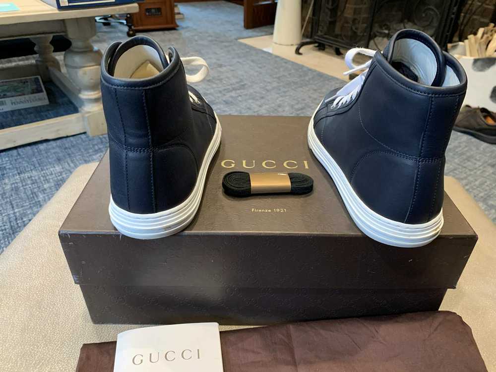 Gucci Leather High Top - image 5