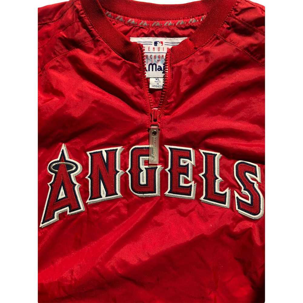 Majestic Vintage Angels MLB Wind Breaker - image 3