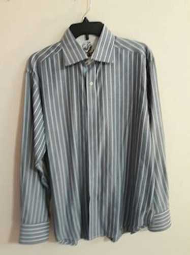 Robert Graham ROBERT GRAHAM Dress Shirt, L, Stripe