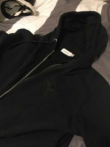 Coach Black zip up Rexy hoodie