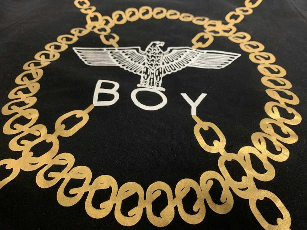 Boy London Boy London Gold Chain sweatshirt 100%c… - image 3