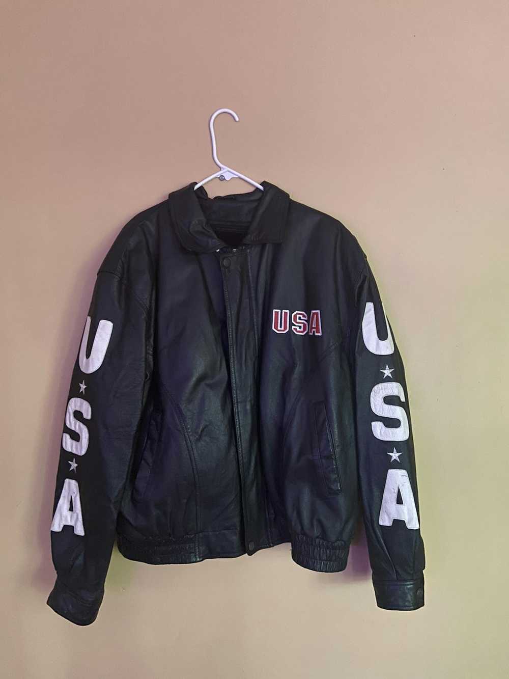 Vintage Vintage USA leather jacket - image 1